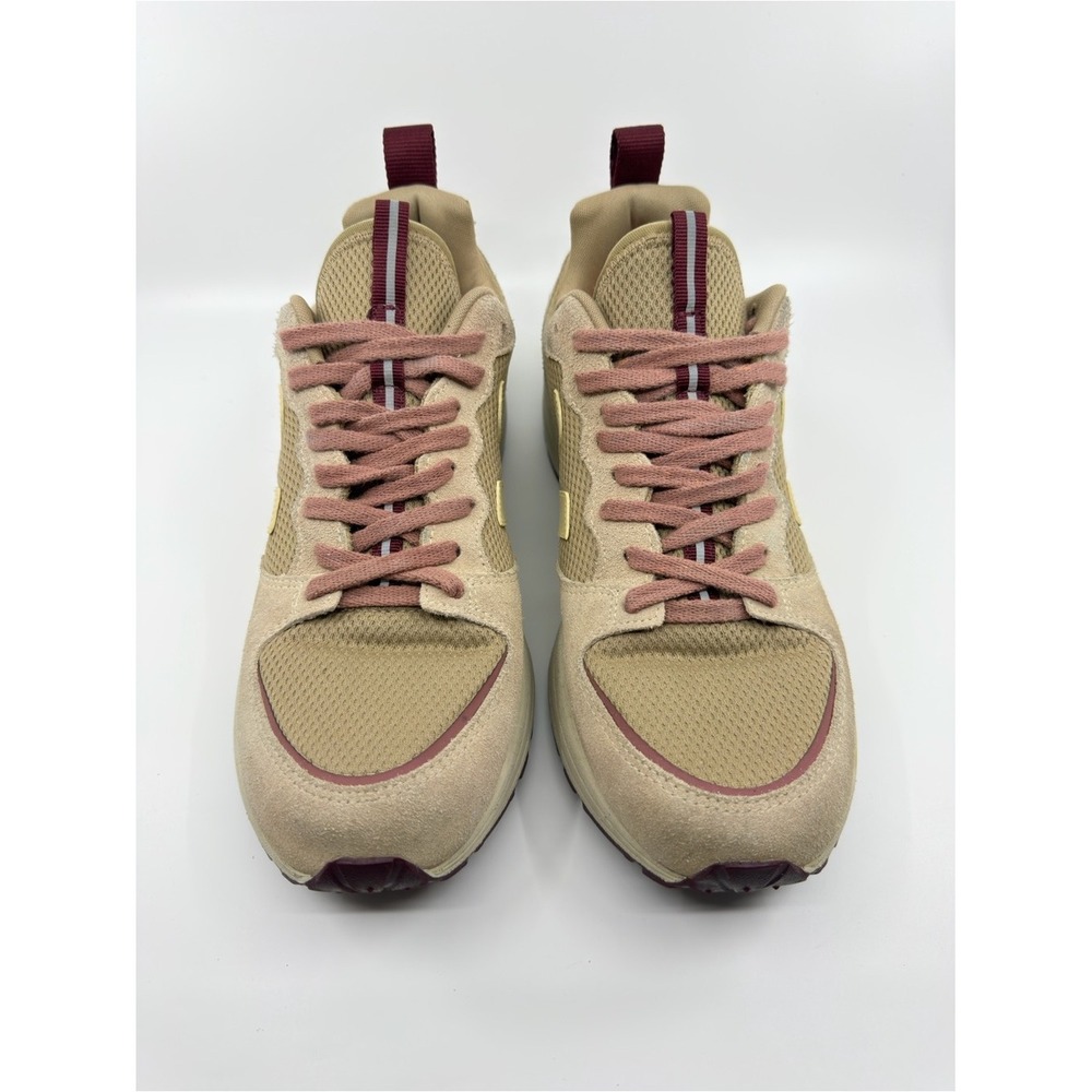 Veja Venturi Alveomesh Sneakers Mens 9.5 Tan Burgundy Trail Runners - Picture 2 of 11